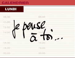 calendrier de la vie